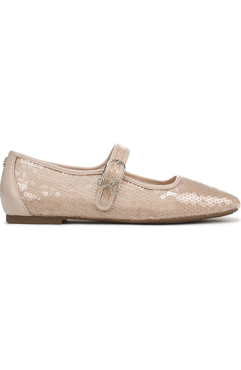 SAM & LIBBY Fredi Mary Jane Flat, Alternate, color, Crema