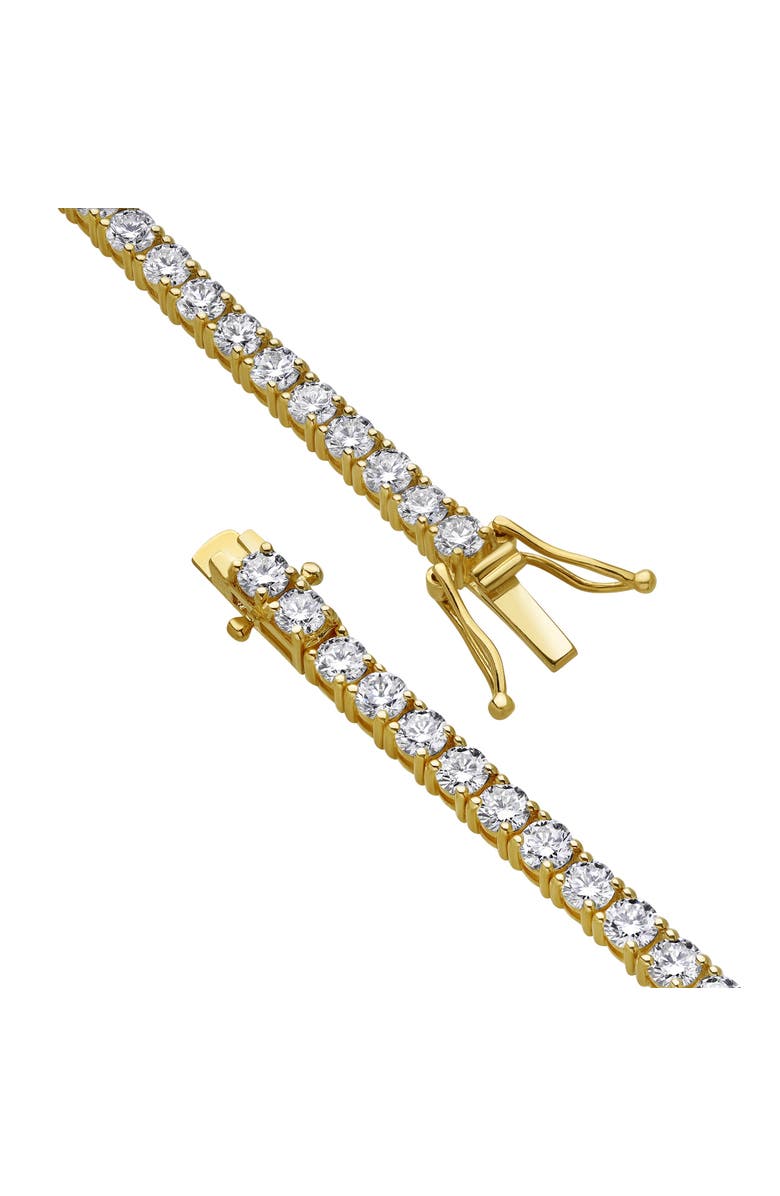 LuvMyJewelry Andros 10K Yellow Gold Lab Grown Diamond Tennis Bracelet - 3.2mm, Alternate, color, 10K Yellow Gold