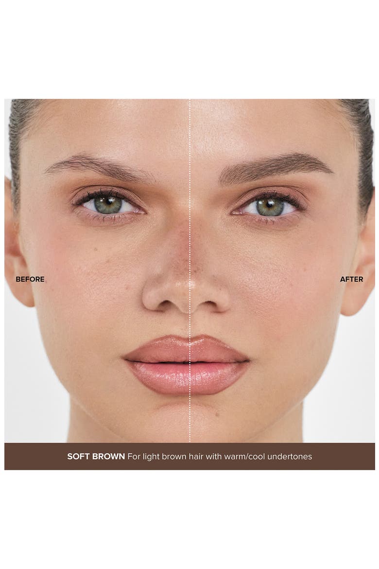 Volumizing Tinted Brow Gel, Alternate, color, SOFT BROWN