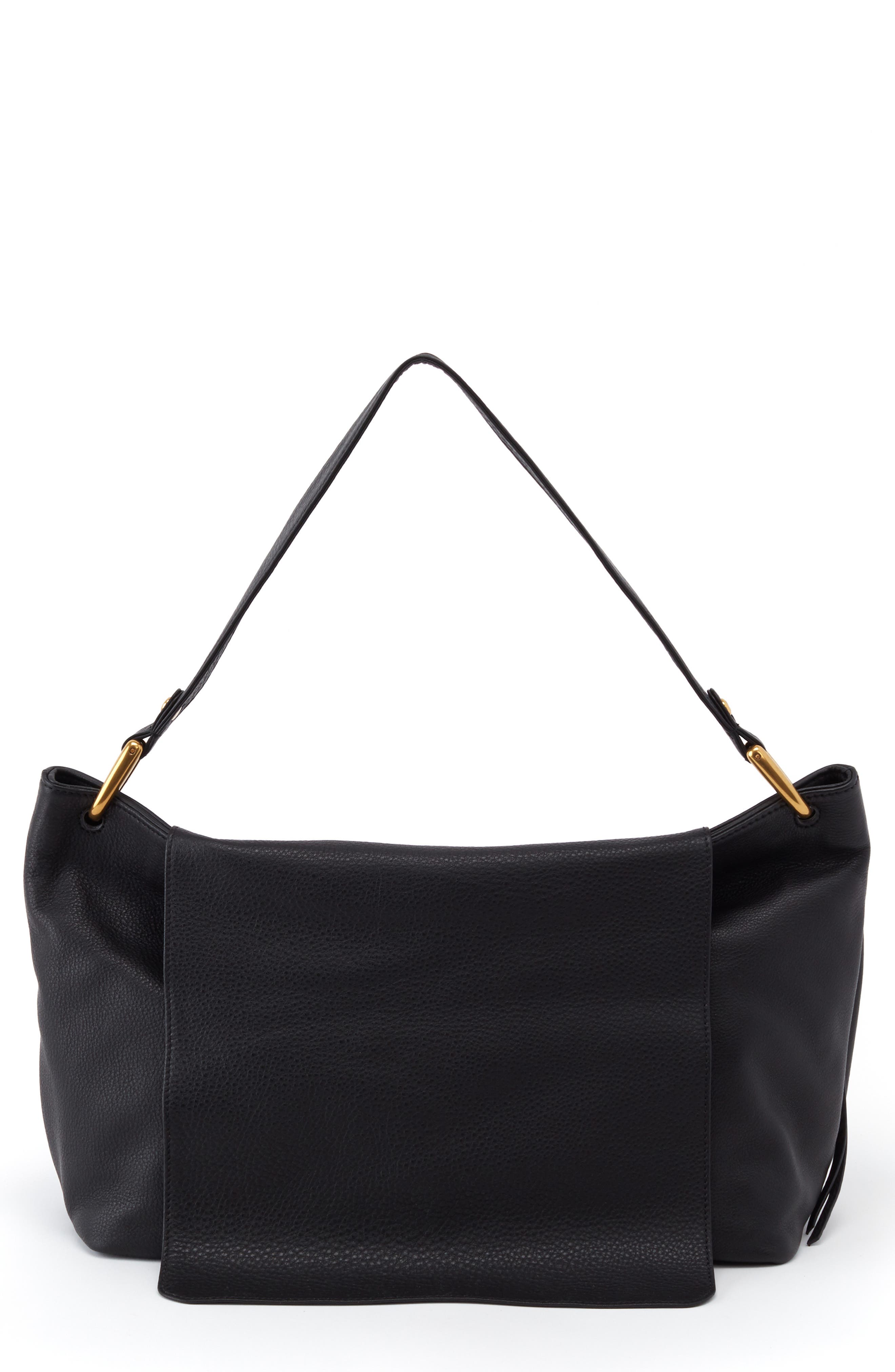 HOBO Ventura Leather Shoulder Bag, Main, color, 