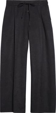 Fear of God Wide Leg Virgin Wool & Cashmere Drawstring Pants