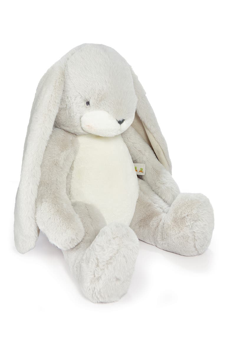 Big Nibble Bunny Stuffed Animal, Alternate, color, GRAY
