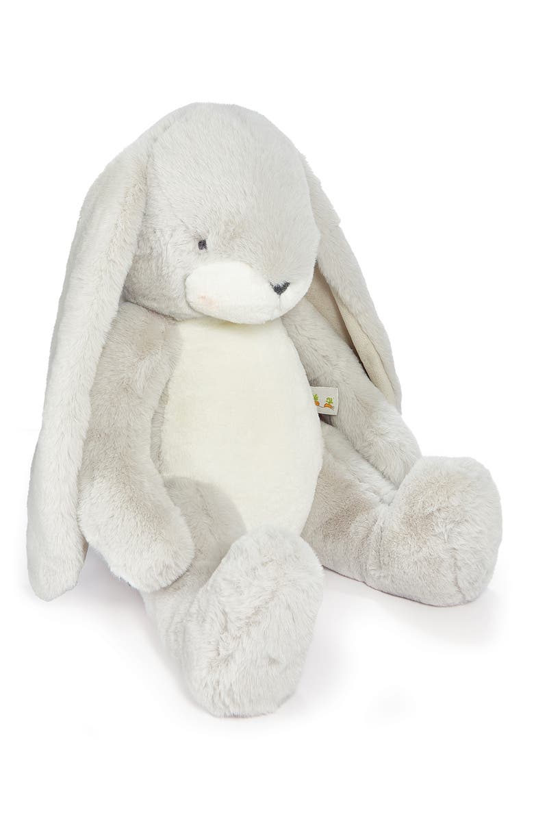 Bunnies by the Bay Big Nibble Bunny Stuffed Animal, Alternate, color, Gray