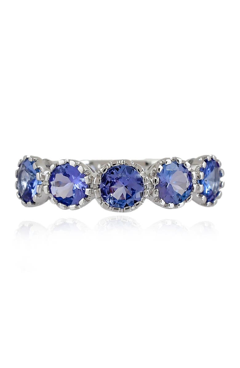 FOREVER CREATIONS USA INC Sterling Silver Tanzanite Ring, Alternate, color, 