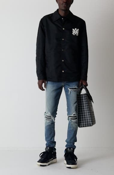 AMIRI MA Water Resistant Nylon Coach's Jacket | Nordstrom