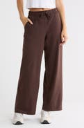 DKNY Mid Rise Wide Leg Pants
