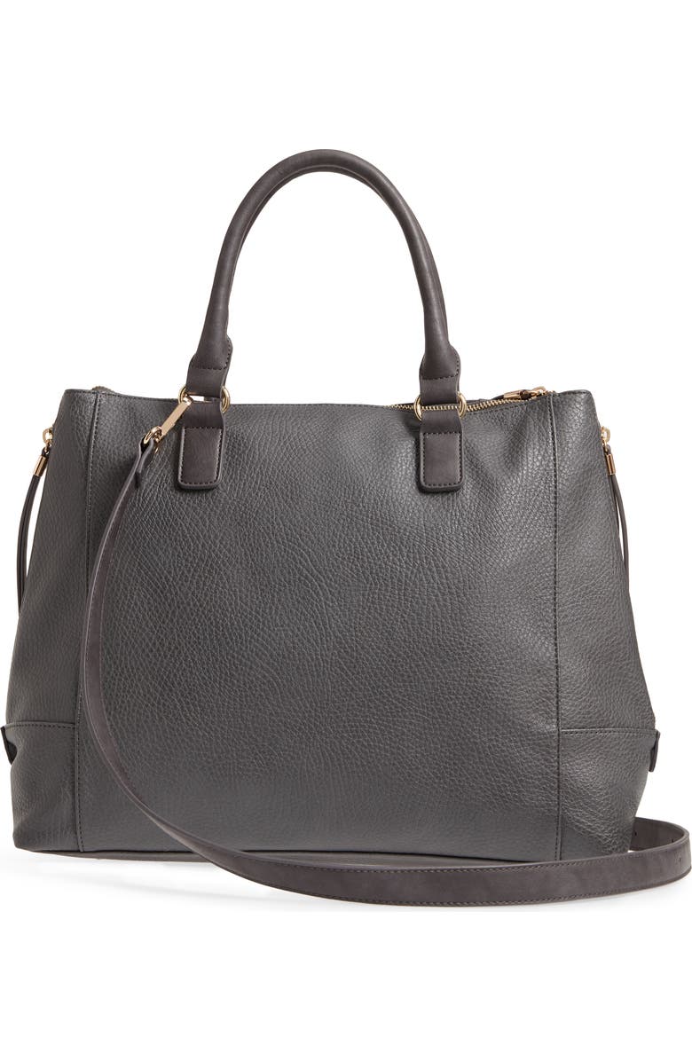 Sole Society 'Susan' Winged Faux Leather Tote, Alternate, color,