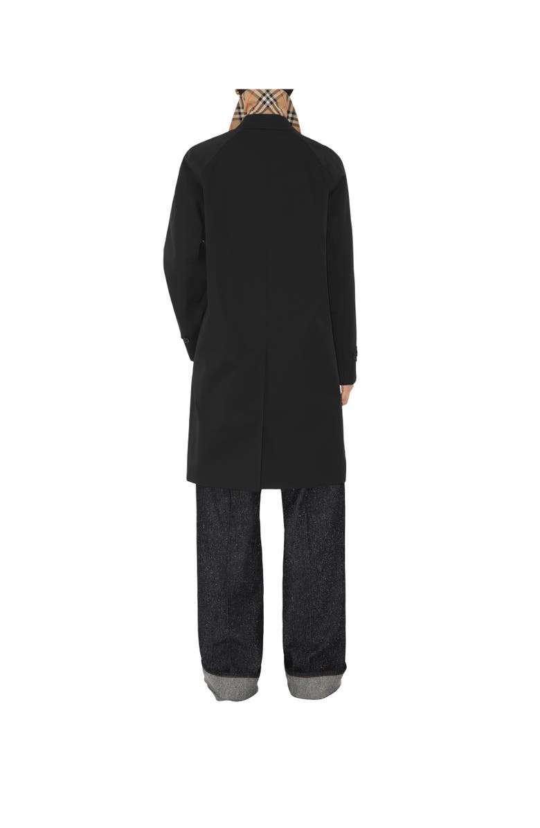 Burberry Mid-length Camden Heritage Car Coat, Alternate, color, Black