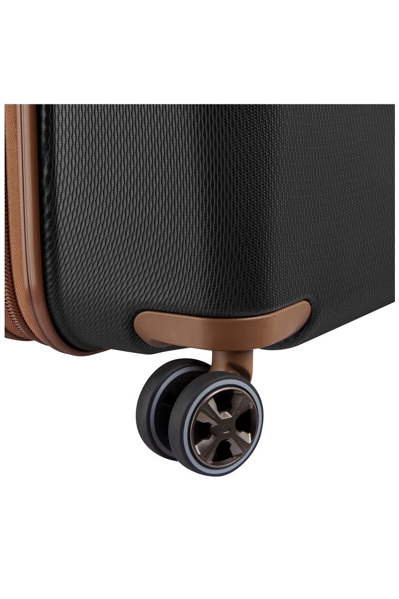 Flanerie 28-Inch Hardside Spinner Luggage, Alternate, color, BLACK/ BROWN