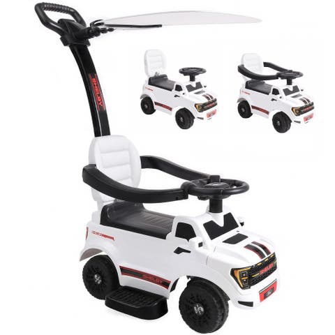 Licensed Ford Shelby 3-in-1 Push Ride On Car