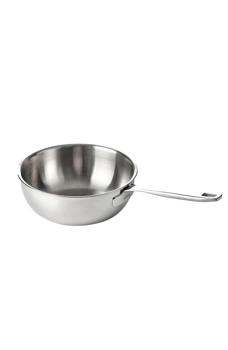 Alva Maestro Stainless Steel Saucepan & Lid, Main, color, 