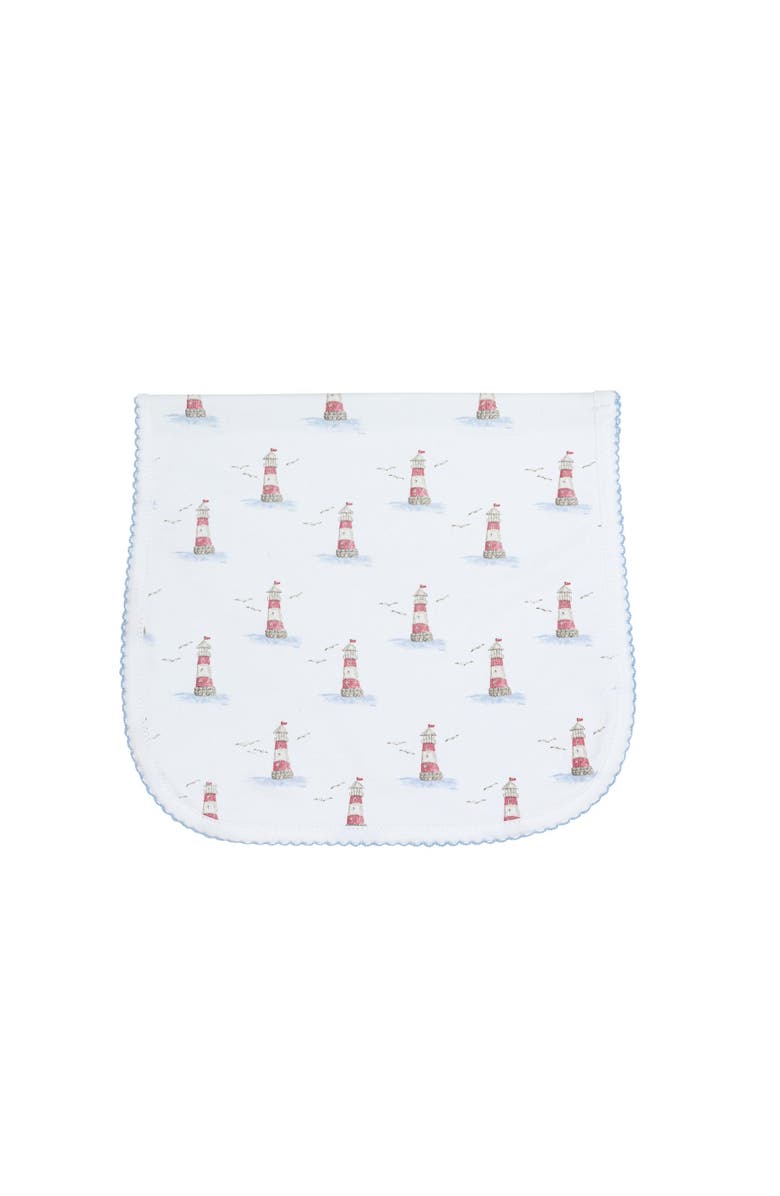 Nellapima Baby Unisex Cotton Burp Cloth, Main, color, Lighthouse