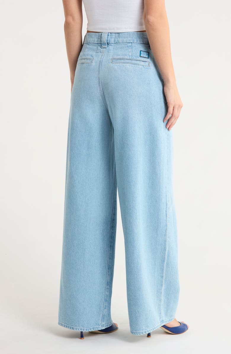 MOTHER The Lunch Money Sneak Barrel Leg Jeans, Alternate, color, Sweet And Sour