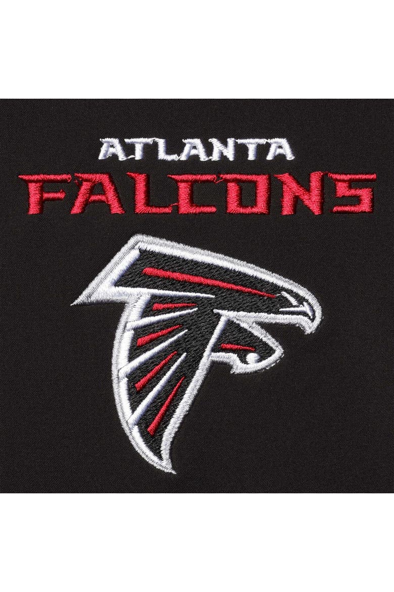 Men's Dunbrooke Black Atlanta Falcons Big & Tall Sonoma Softshell Full-Zip Jacket, Alternate, color, Black