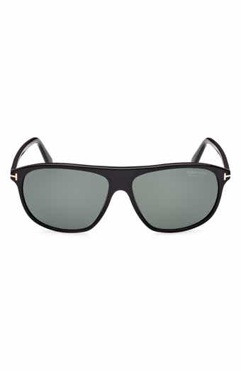 Prescott 60mm Square Polarized Sunglasses