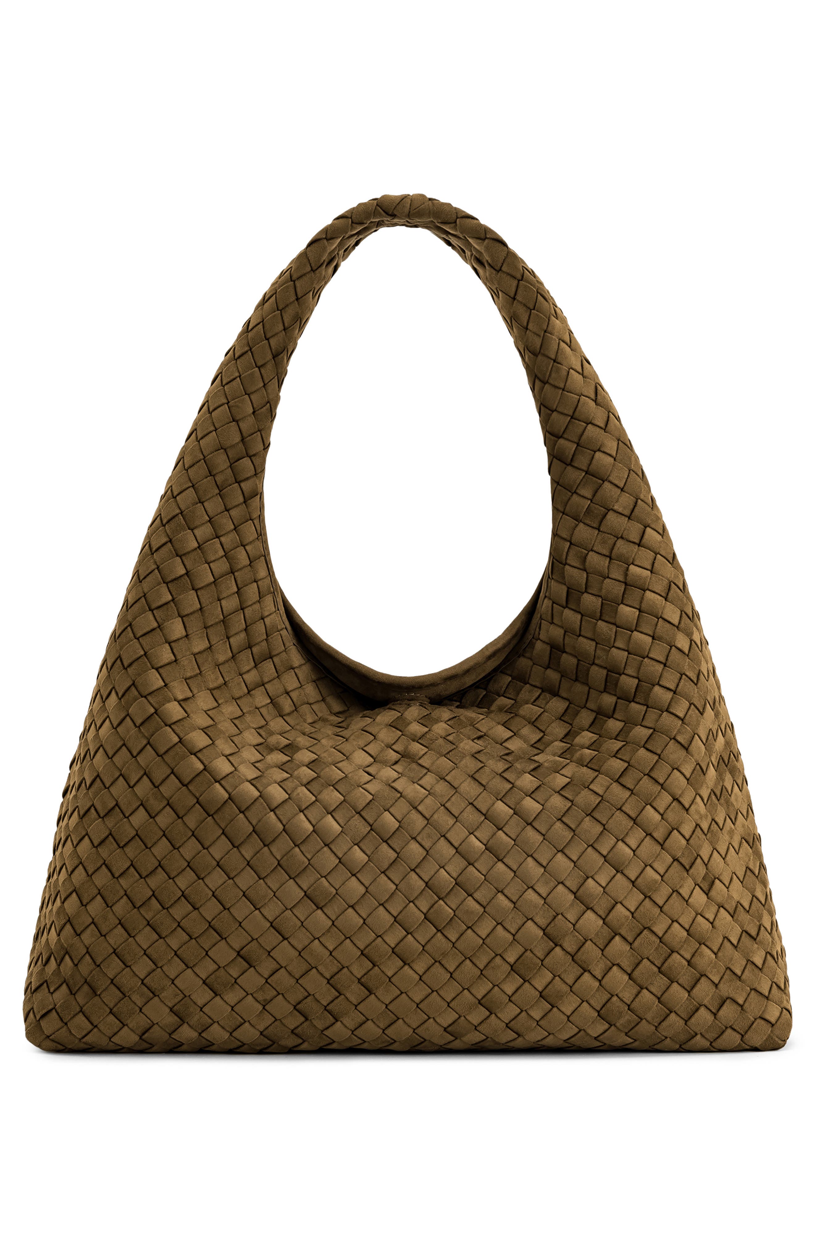 JW PEI Laura Woven Faux Suede Shoulder Bag, Alternate, color, 