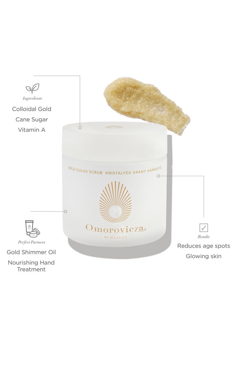 Omorovicza Gold Sugar Scrub, Alternate, color, 