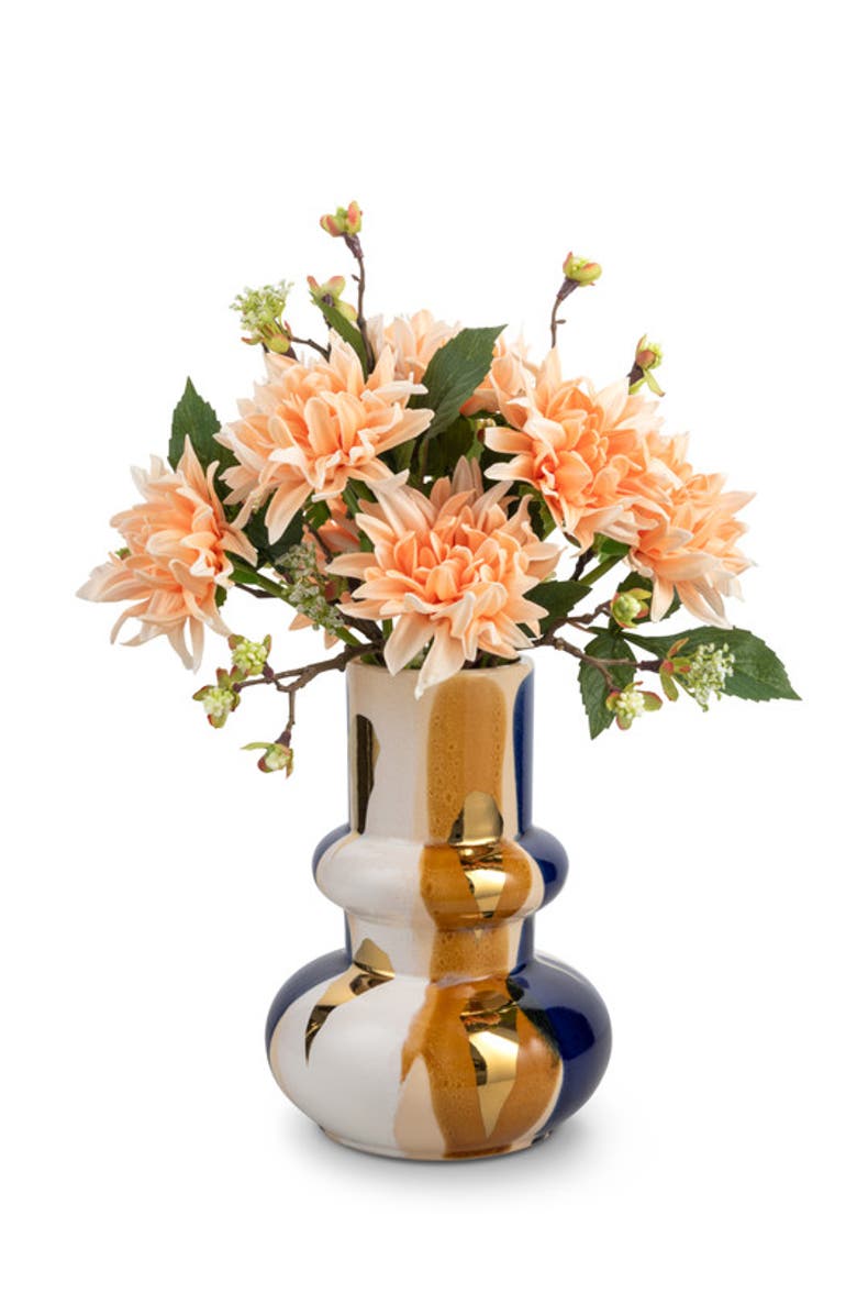 CocoBella Atelia Sola RealTouch Dahlia Arrangement, Main, color, Orange