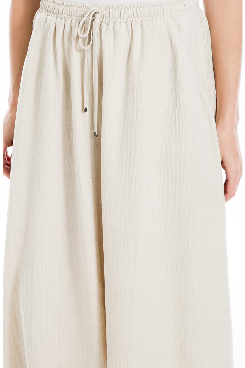 Textured Crop Maxi Skirt, Alternate, color, HEATHER OATMEAL