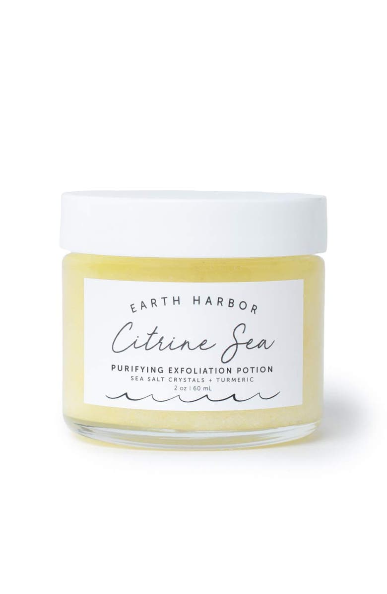 Earth Harbor Citrine Sea Purifying Exfoliation Potion, Main, color, 