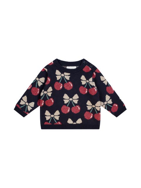 Cherry Pie Knit Pullover (Baby)