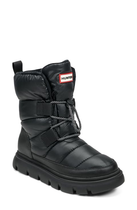 Moon Quilted Snow Boot