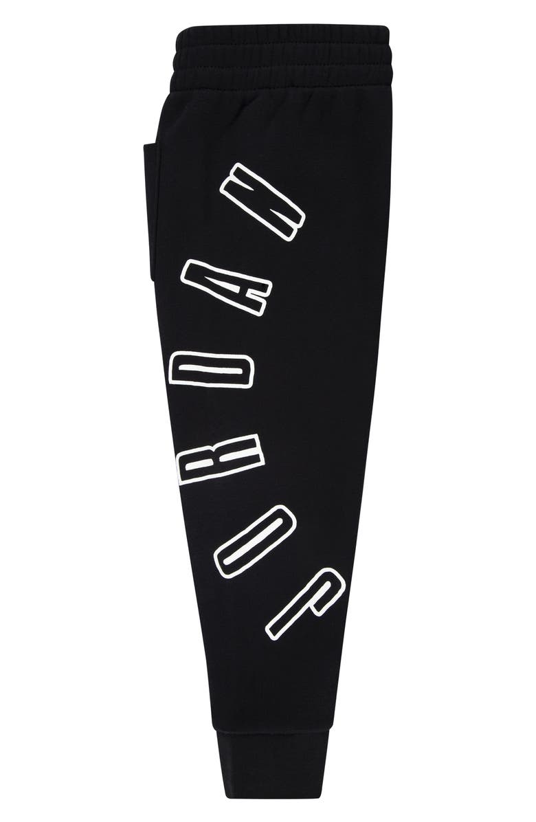 Jordan Kids' MJ Flight Fleece Joggers, Alternate, color, Black