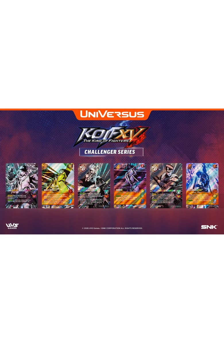 UniVersus Deck Building Card Game, Alternate, color, Multicolored