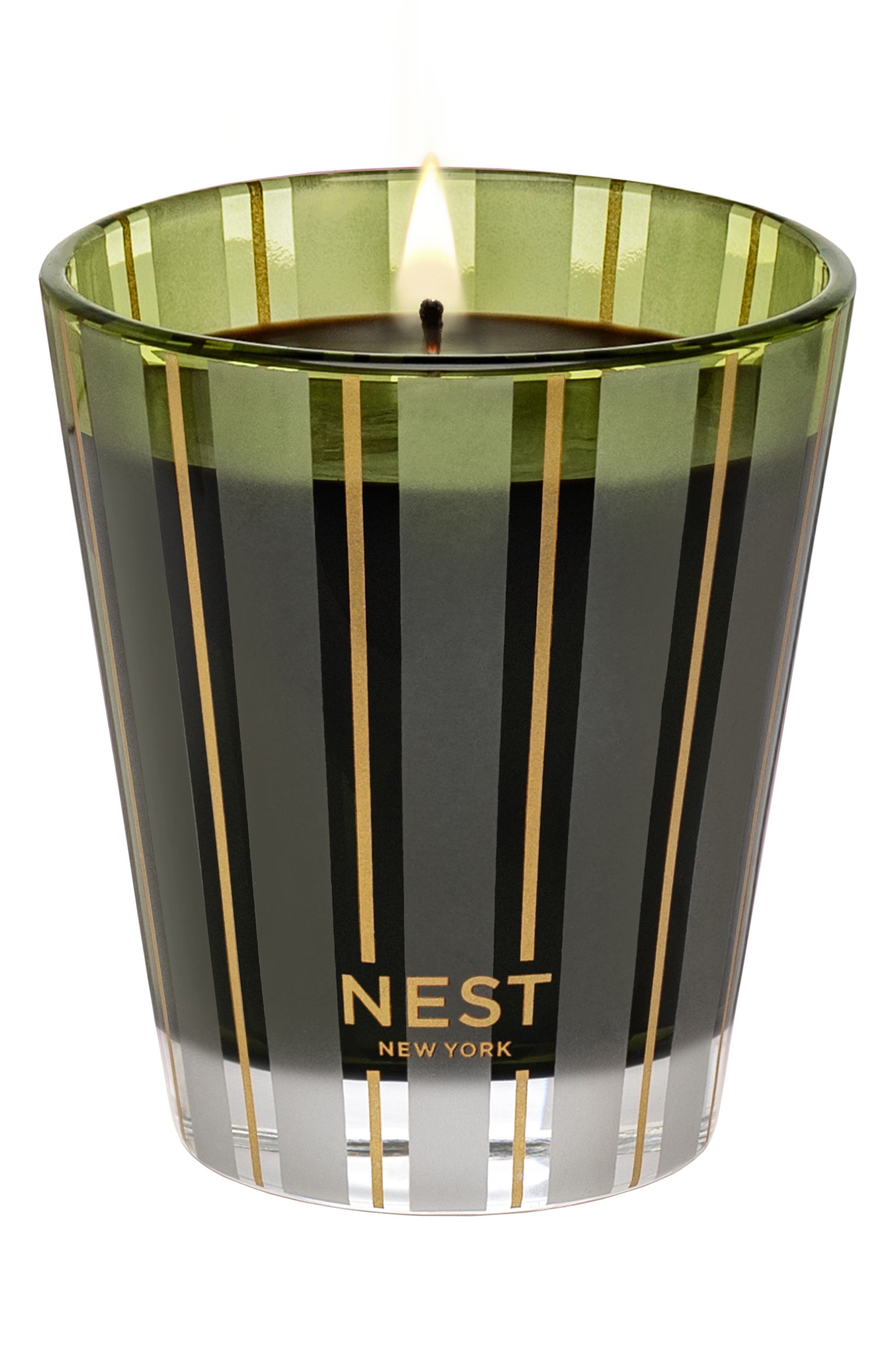 NEST New York Pistachio Wild Fig Scented Candle in Green 