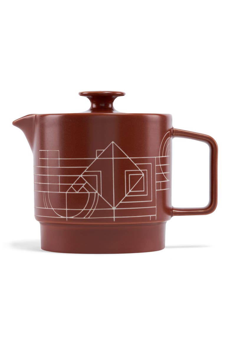 Frank Lloyd Wright 5-Piece Tea Set, Alternate, color, NO COLOR