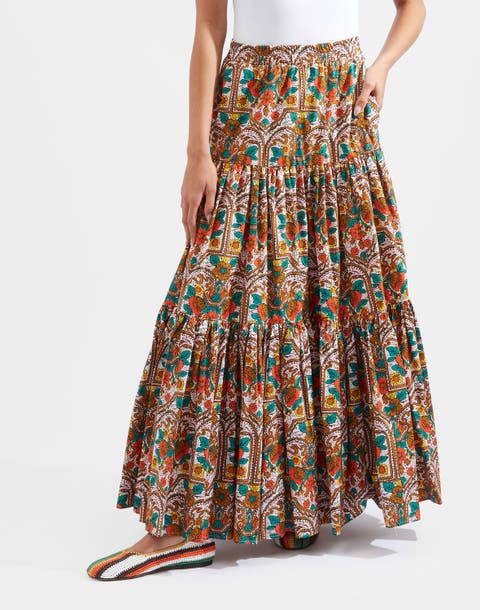 Big Skirt Corte White Rust