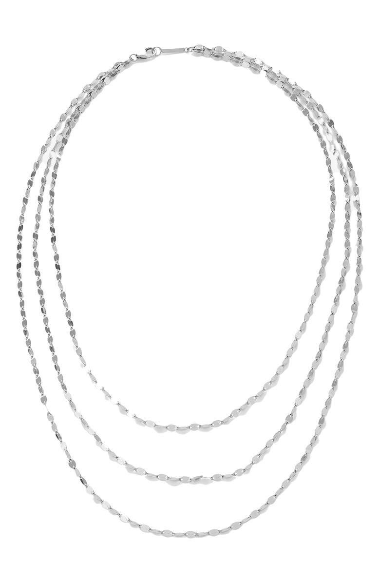 LANA Mega Gloss Blake Triple Layered Chain Necklace, Alternate, color, 