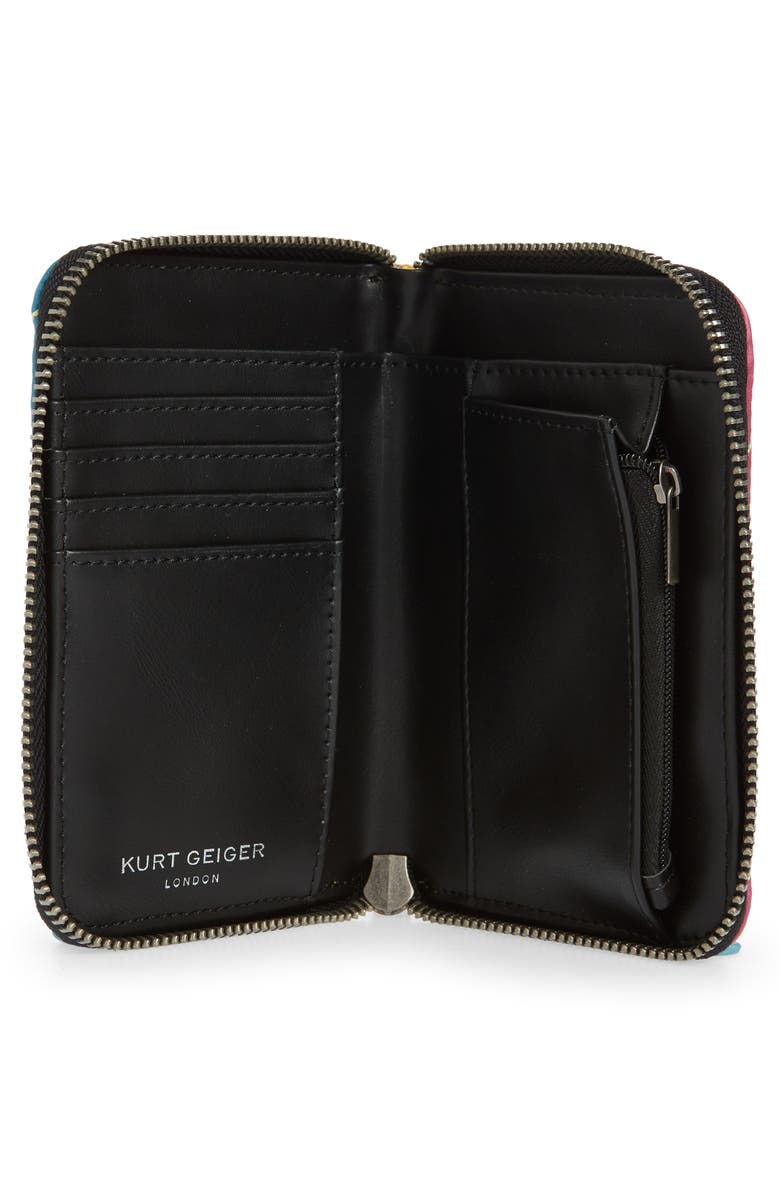 Kurt Geiger London Small Zip Around Wallet, Alternate, color,
