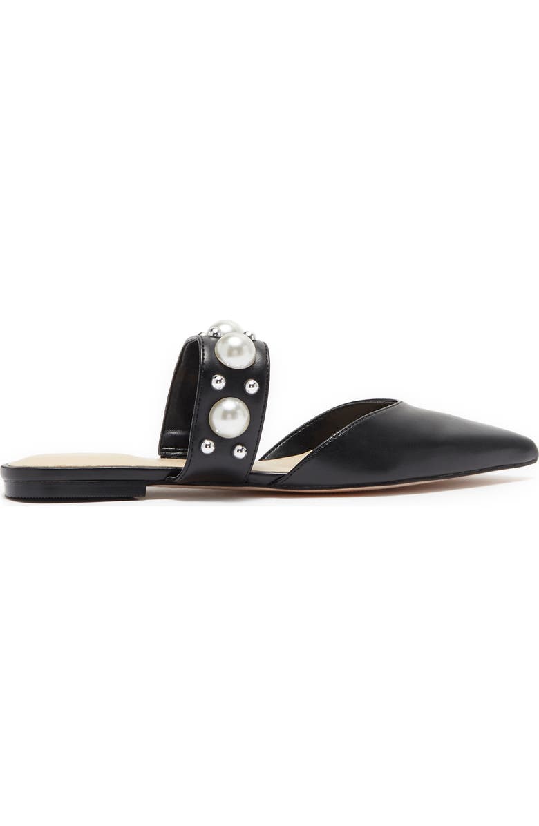 Nine West Studded Pointed Toe Slide, Alternate, color,