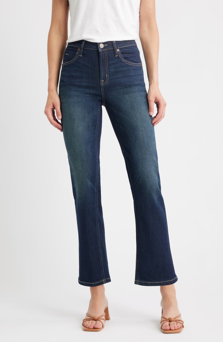 CITY BLUES Dover Straight Leg Jeans, Main, color, Dark Whisker Wash