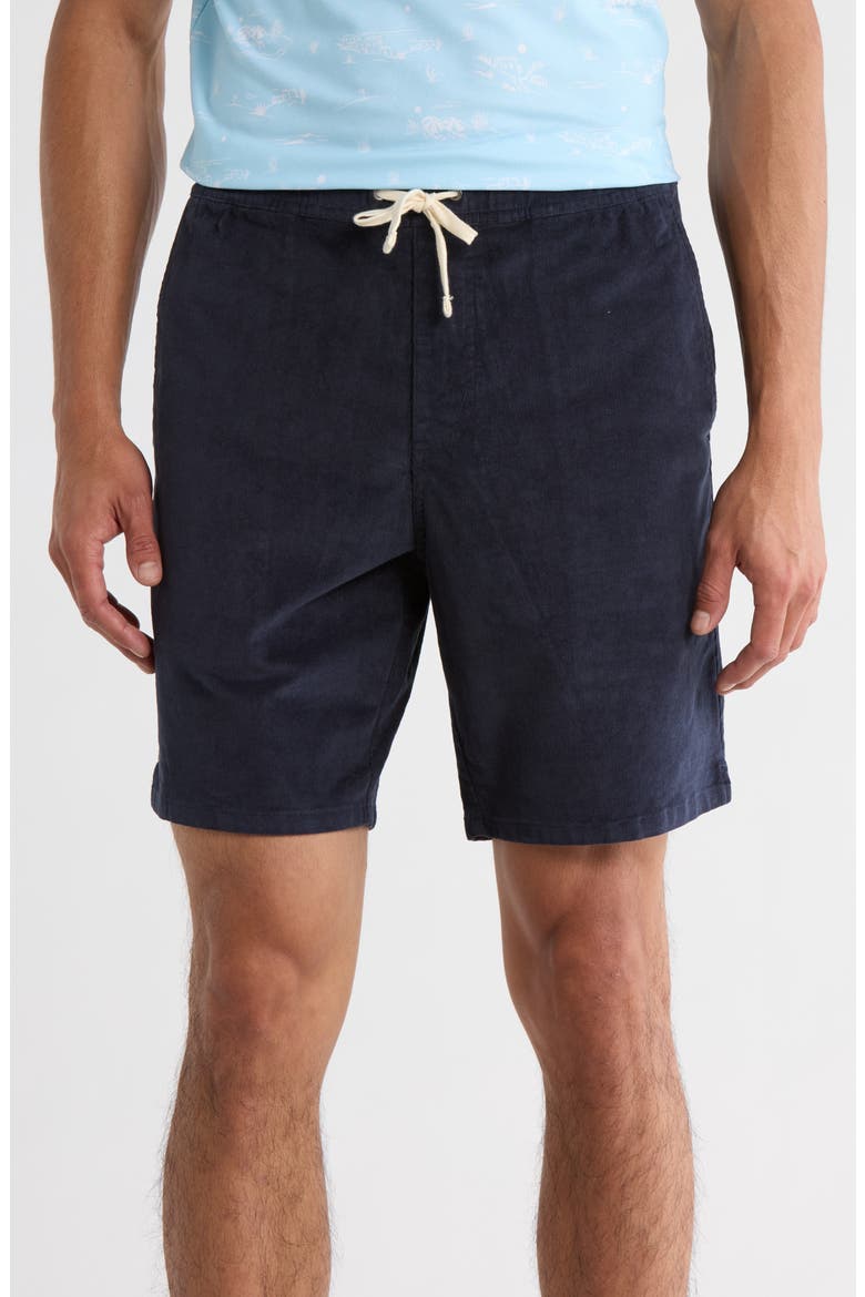 Cuddy Cabin Drawstring Shorts, Main, color, TOTAL ECLIPSE