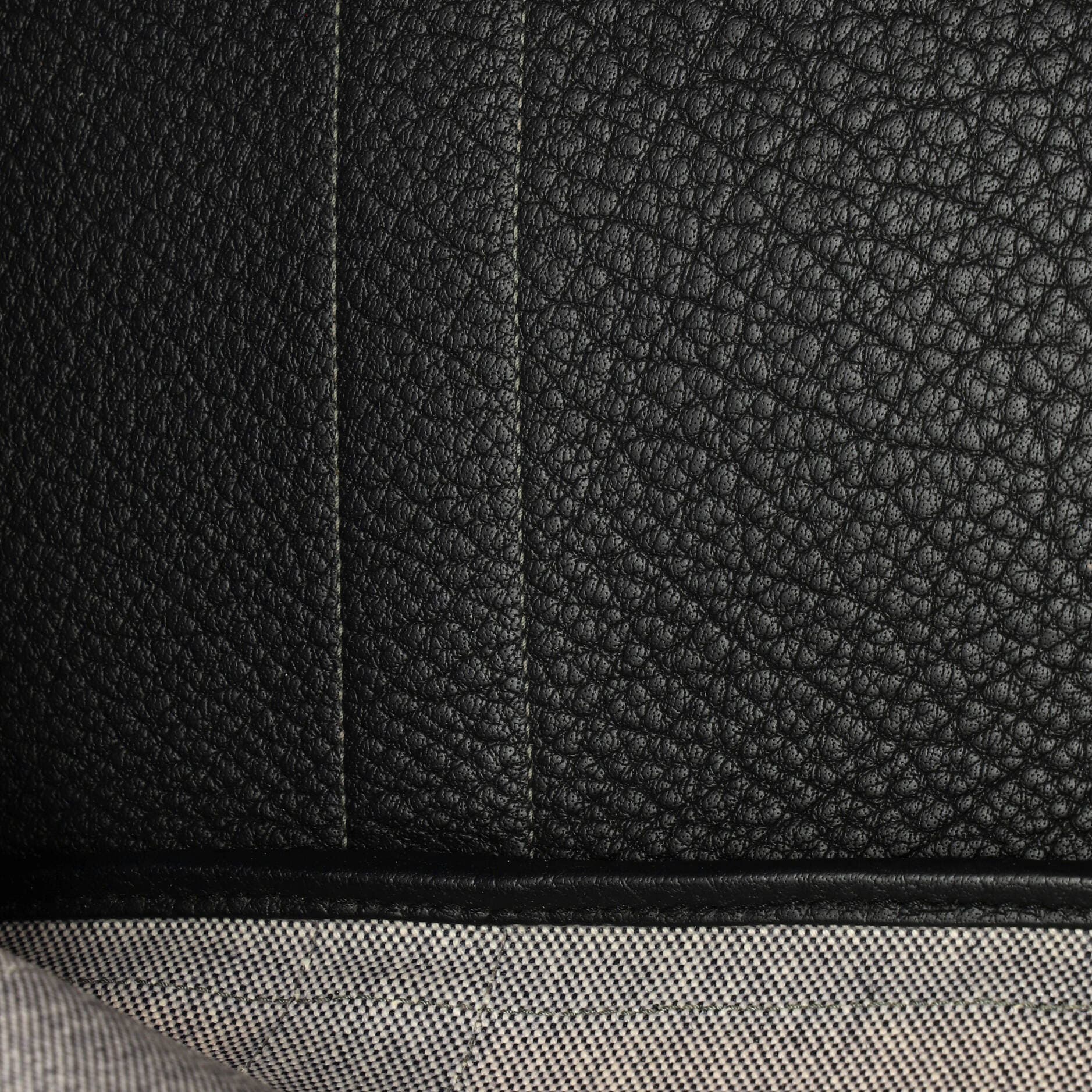 Pre-Owned Hermes Garden Party Tote Toile and Leather 36, Alternate, color, Bleu Indigo