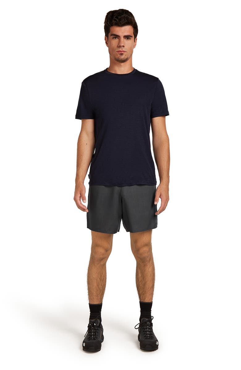 Icebreaker Merino 150 Tech Lite III Short Sleeve T-Shirt, Alternate, color, Midnight Navy