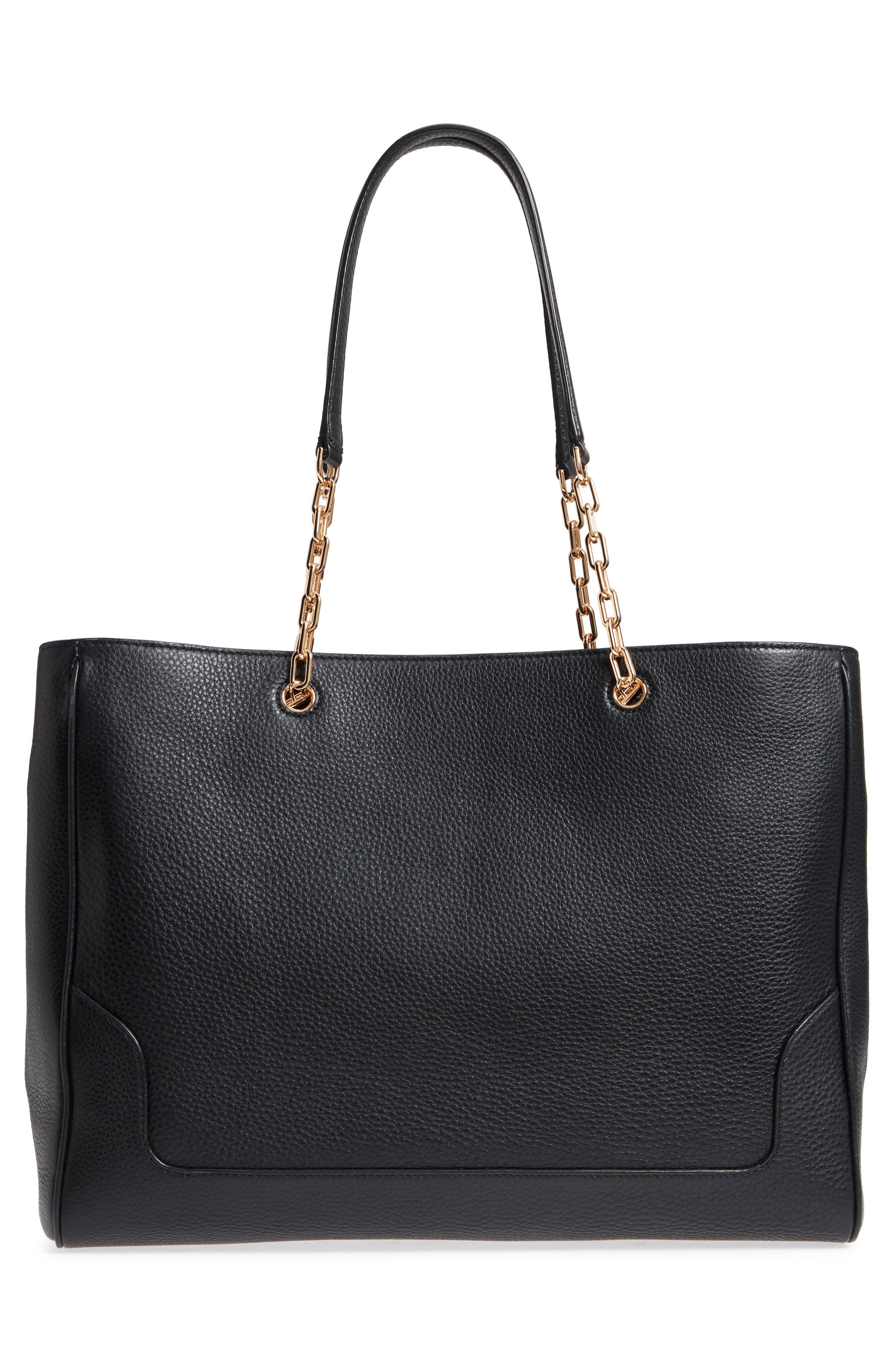 Tory Burch Marsden Pebbled Leather Tote, Alternate, color, 