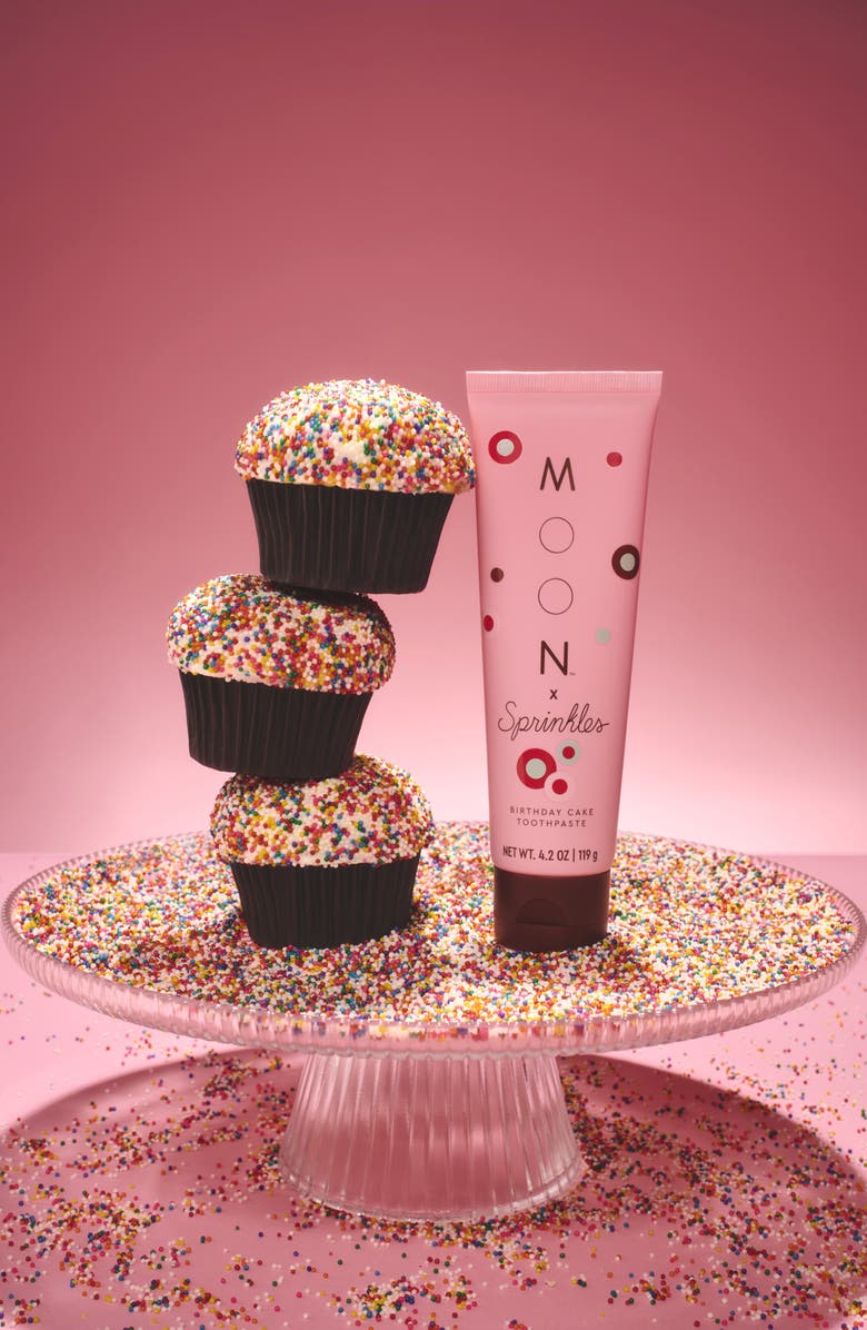 MOON x Sprinkles Birthday Cake Toothpaste, Alternate, color,