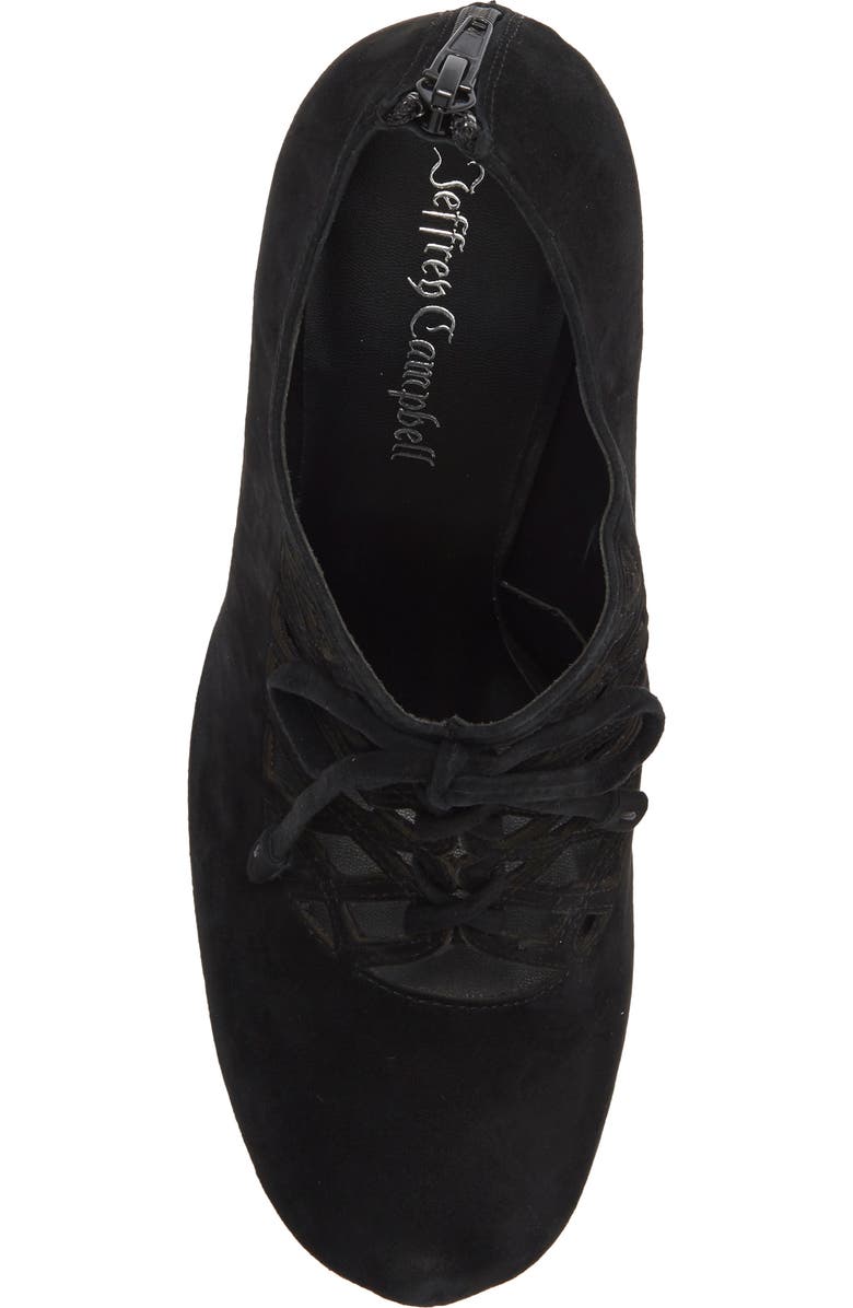 Jeffrey Campbell Chesire Pump, Alternate, color, Black Suede