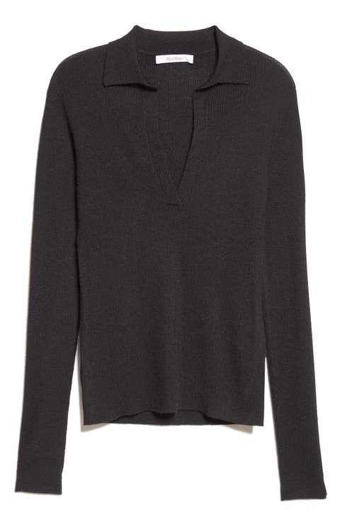 Deep V-Neck Sweater