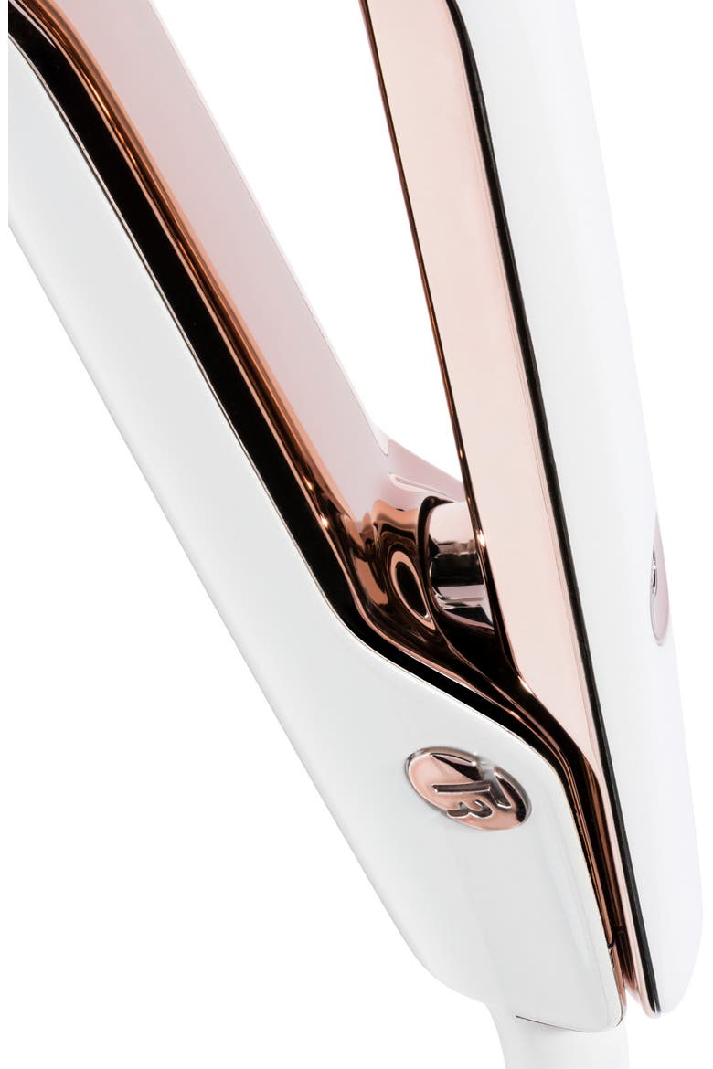 Certified Refurbished T3 SinglePass X Flat Iron, Alternate, color, WHITE