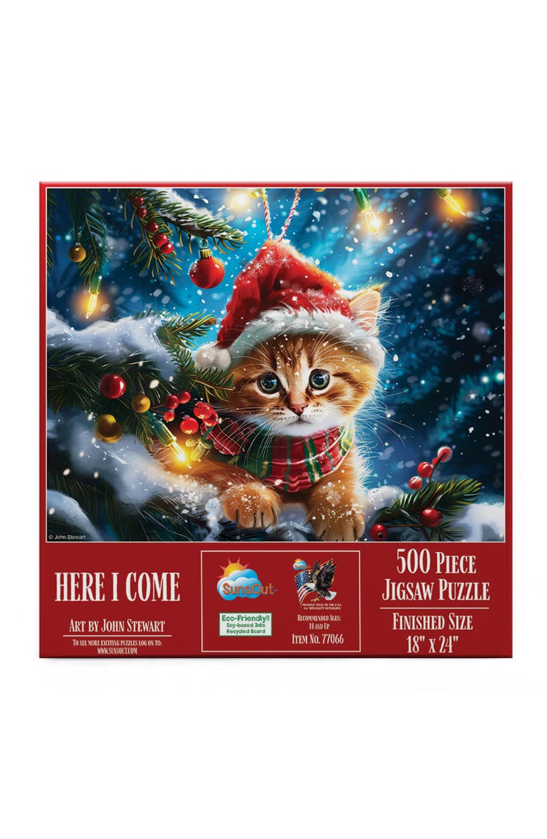 Sunsout Here I Come 500 piece Jigsaw Puzzle for Adults, Alternate, color, Multicolor