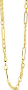 Sterling Forever Rowena Chain Link Necklace