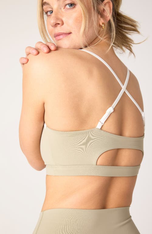 Daughter Lessons Nyc Core Sports Bra In Sage