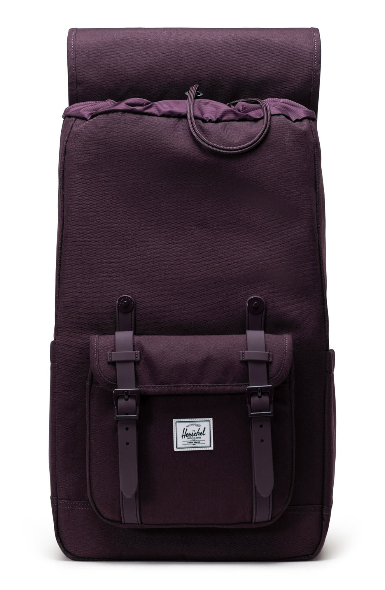 Little America Recycled Polyester Backpack, Alternate, color, PLUM PERFECT