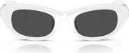 Swarovski 50mm Small Pillow Sunglasses