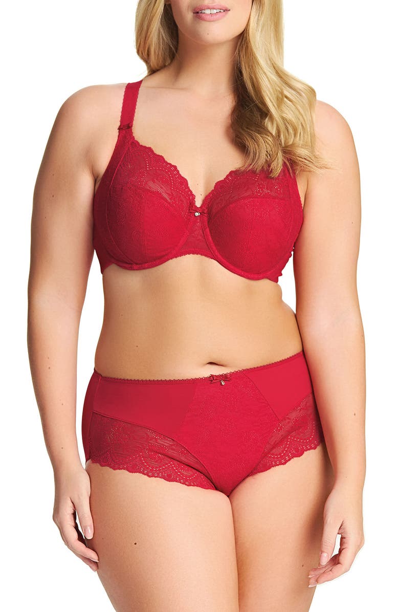 Elomi Tia Underwire Bra, Alternate, color,