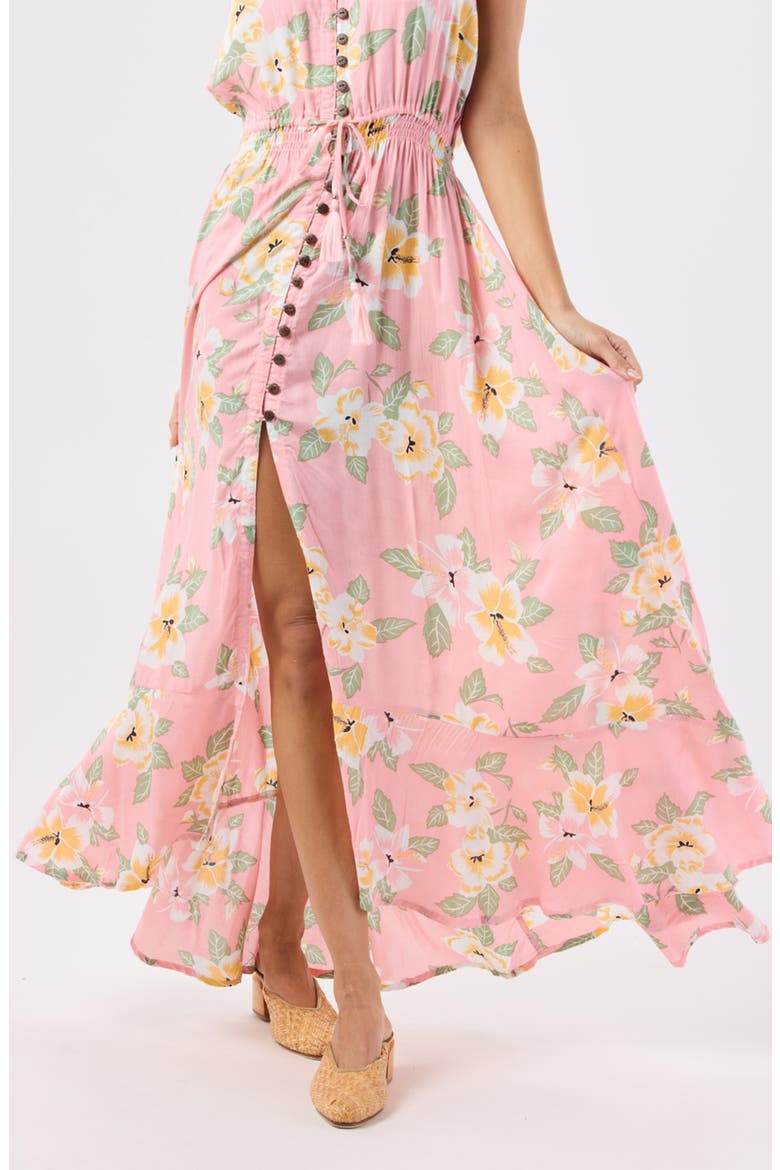 Ryden Maxi Dress, Alternate, color, ISLAND BLOOM PINK